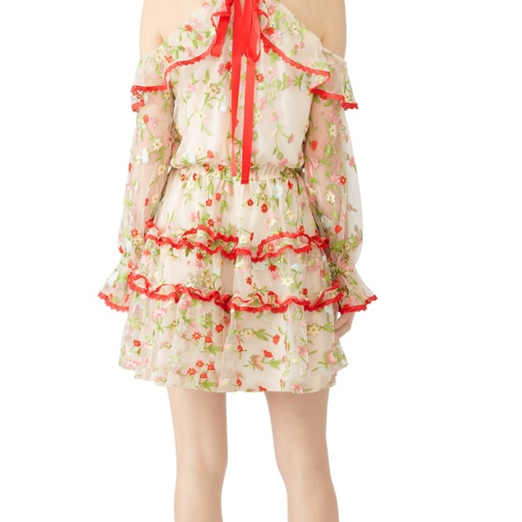 Alexis  Ivory Floral Adeline Dress - Picture 2 of 5